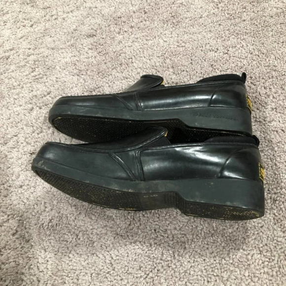 Sperry Black Rubber slide on loafers Size 8.5 - Picture 5 of 8